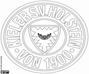 Colorear Logo del Holstein Kiel