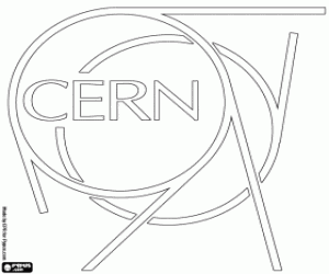 Colorear Logo del laboratorio CERN