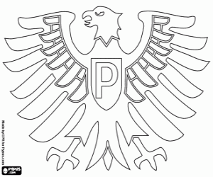 Colorear Logo del Preussen Münster