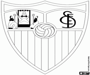 Colorear Logo del Sevilla FC