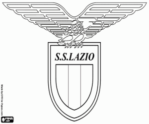 Colorear Logo del SS Lazio