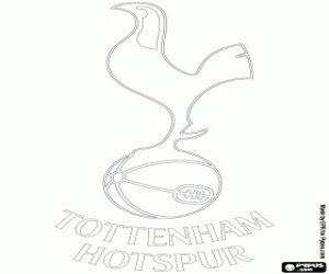 Colorear Logo del Tottenham Hotspur FC