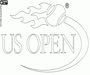 Colorear Logo del US Open