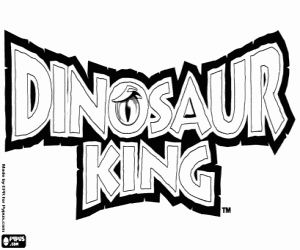 Colorear Logo Dinosaur King