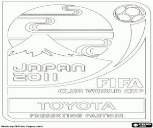 Colorear Logo FIFA Club World Cup 2011