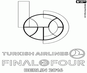 Colorear Logo Final Euroleague Berlín2016