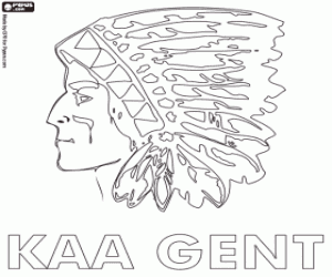Colorear Logo KAA Gent
