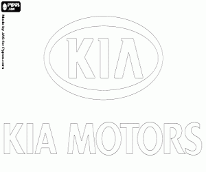 Colorear Logo KIA Motors