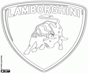 Colorear Logo Lamborghini