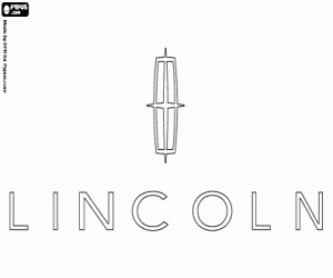 Colorear Logo Lincoln Motor Company
