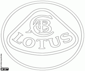 Colorear Logo Lotus Cars