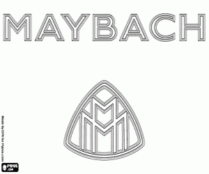 Colorear Logo Maybach
