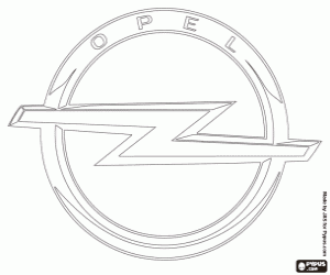 Colorear Logo Opel