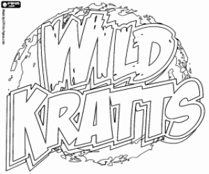 Colorear Logo original de Wild Kratts