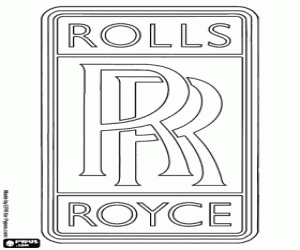 Colorear Logo Rolls-Royce