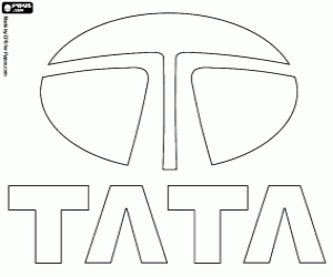 Colorear Logo Tata Motors