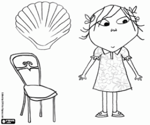 Colorear Lola, hermana pequeña de Charlie