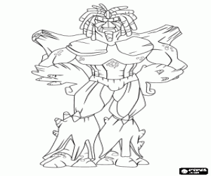 Colorear Lucas, el Señor del Bosque