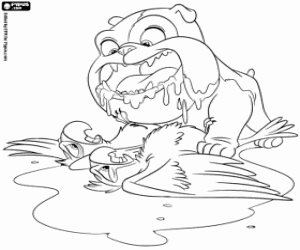 Colorear Luiz, Blu y Perla