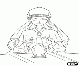 Colorear Madame Taki de Mermaid Melody