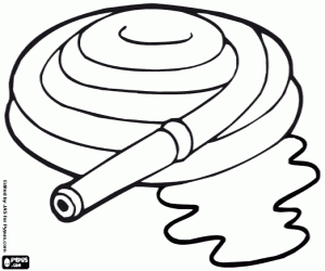 Colorear Manguera de incendio