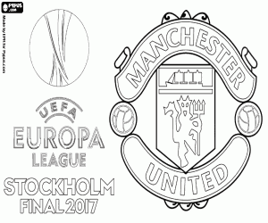 Colorear ManU, UEFA Europa League 2016-2017
