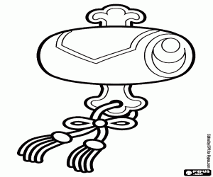 Colorear Martillo mágico,Uchide-no-Kozuchi