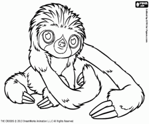 Colorear La mascota de Chico es Cintu