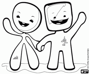 Colorear Mascotas Turín 2006