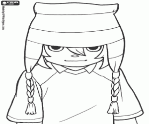 Colorear Max,futbolista de Inazuma Eleven