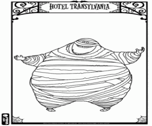 Colorear La momia Murray