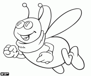 Colorear La mosca Puck
