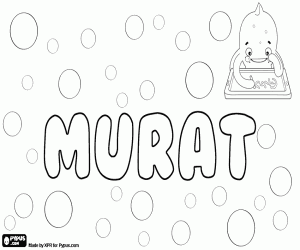 Colorear Murat, variante de Murad