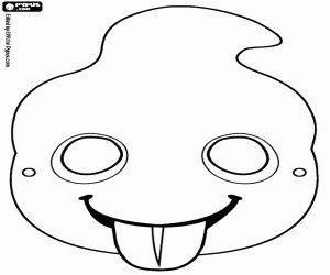 Colorear Máscara de fantasma