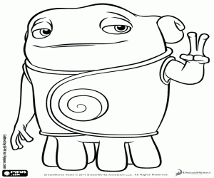 Colorear Oh, el protagonista