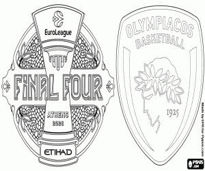 Colorear Olympiacos BC, Euroliga 2026