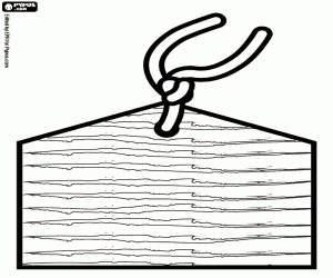 Colorear Omamori, un amuleto japonés