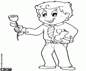 Colorear Padre, papá