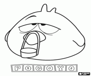 Colorear Pajaroto con los ojos soñolientos