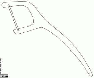 Colorear Un palillo de dientes