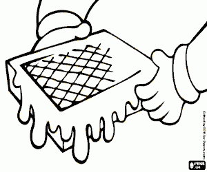 Colorear Un panal artificial para abejas