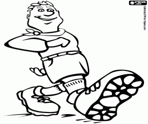 Colorear El paso firme de un aventurero