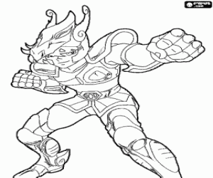 Colorear Pegasus Seiya, Saint Seiya