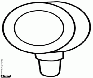 Colorear Pequeña lupa. Lupa