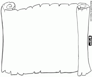 Colorear Pergamino para papá