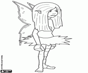 Colorear Pesticida, hada de MuddleEarth