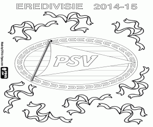 Colorear PSV Eindhoven, campeón 2014-2015