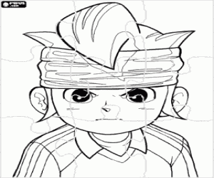 Colorear Puzzle de Inazuma Eleven, Mark