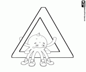 Colorear Pypus con la letra griega Delta, Δ