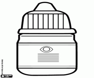 Colorear Píldoras, material de hospital